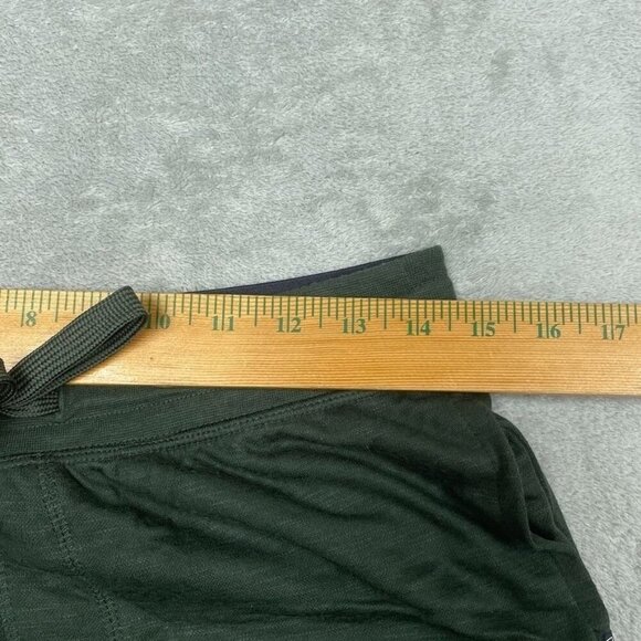 Eddie Bauer Lounge Mens Green Shorts Drawstring Waist Small 6876 - Picture 3 of 7